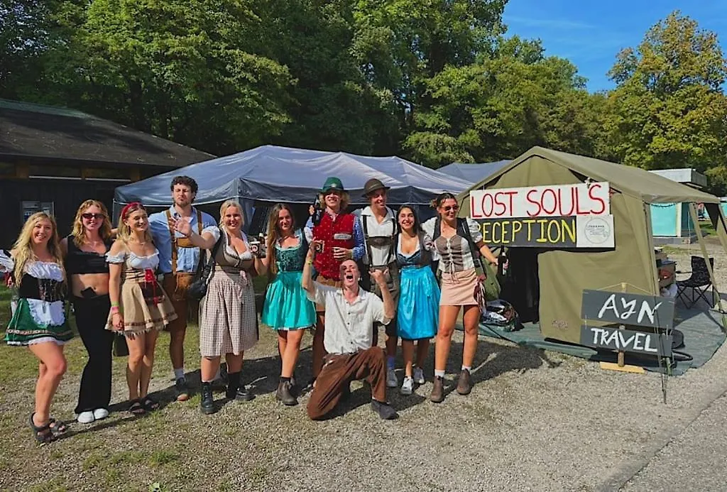 Lost Souls Oktoberfest Campsite Basic Package Munich Luxury tent